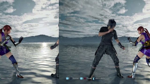 Tekken 7 - Kunimitsu x Noctis comparison смотреть онлайн
