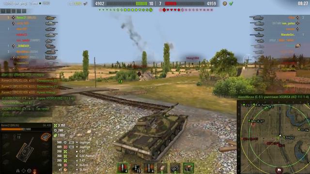 Мой второй бой на Об.430 и уже Рэдли-Уолтерс! смотреть онлайн