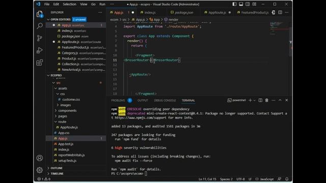 React Ecommerce Project | React website tutorial in hindi | Ecommerce App and Fetch API Laravel10 # смотреть онлайн