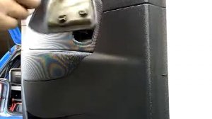 Как снять обшивку карту задней двери RENAULT SCENIC(2011)demontaz boczka drzwi tyl/door panel remov