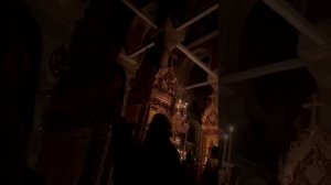 Афон/на службе в  Русском Св. Пантелеимоновом монастыре.Господи Помилуй(Кирие элэйсон)!