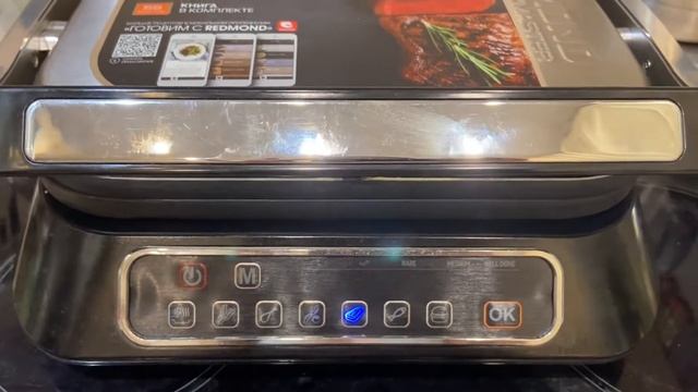 Обзор на гриль Redmond SteakMaster RGM-M807 #мойобзорредмонд, «REDMOND», «редмонд» смотреть онлайн