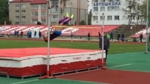 XIII Универсиада Украины по легкой атлетике,прыжки в высоту,женщины