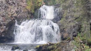 Водопад Мянтюкоски в Паанаярви