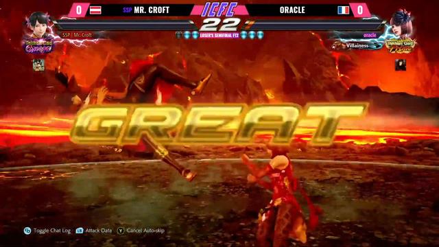 Mr. Croft (Xiaoyu) vs. oracle (Anna) Losers Semifinal - ICFC EU Tekken 7 Season 4 Week 4 смотреть онлайн