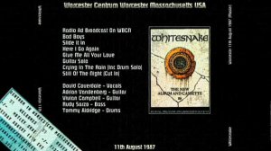 Whitesnake - 1987-08-11 Worcester - Full Show