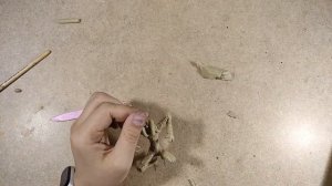 Лепим Чужого из пластилина! / I 'm sculpting an Alien from modeling clay!