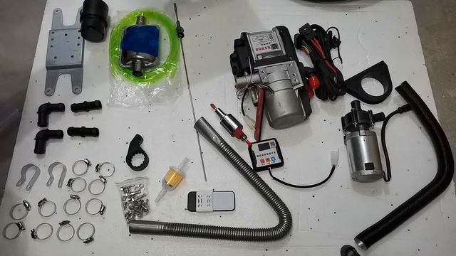 Car plumbing engine preheater diesel water heater 12v