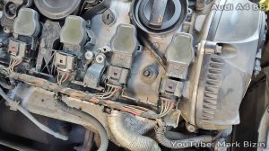 Замена корпуса разъёма катушки зажигания VAG Audi A4 TFSI 1.8 / 2.0