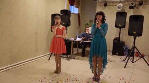 Песня на СЕРЕБРЯНУЮ свадьбу родителям Козырева Катя, Панины Ольга и Елена