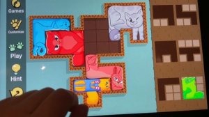 Как Максим играет в игру puzzle cats и говорит всякие смешные вещи про котиков