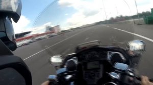 Honda Gold Wing with trailer. Мотоцикл с прицепом.