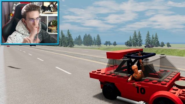 НЕ ДЕТСКАЯ ИГРУШКА! РАЗБИЛИ МАШИНЫ ИЗ LEGO!! - BeamNG.drive Multiplayer смотреть онлайн