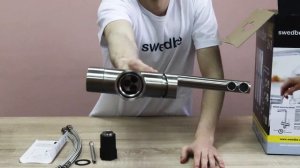 Смеситель для кухни Swedbe Selene Plus K8144K с фильтром для воды Аквафор Кристалл