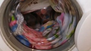 Снова стирка на Indesit wisl105)) Синтетика 60° 900 об/мин