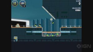 Angry Birds Star Wars: Death Star Level 2-18 3 Star Walkthrough