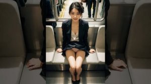 I met her on a Metro.  _ メトロで出会いました。 _ 지하철에서 만난 그녀..mp4