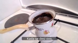 Сербский язык. Кофе по-сербски. Turska ili domaća kafa.