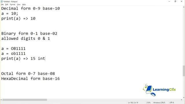 Datatypes in Python: What They Are and How to Use Them | Learning Clix | Yousaf Bux | #01