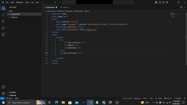 Css selector for designing website (part 1) |  Using Css | Tutorial 09.