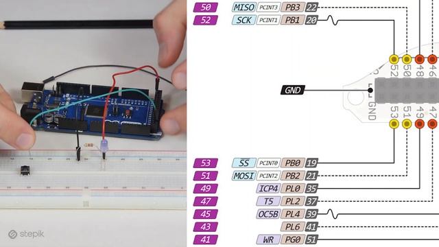 Подключаем кнопку к AVR-микроконтроллеру