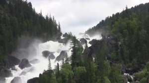 Горный-Алтай Водопад Учар. Altay Mountain Waterfall Uchar.