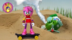 Подружка Соник Бум спасает Хели. Мультики с игрушками