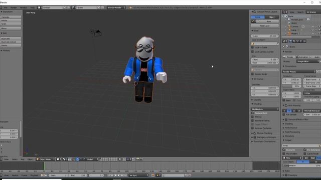 ROBLOX AVATARS - IMPORT THEM IN BLENDER смотреть онлайн
