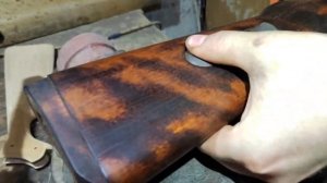 Mauser 98k Установка с подгонкой железа. Ставим клеймо на приклад.