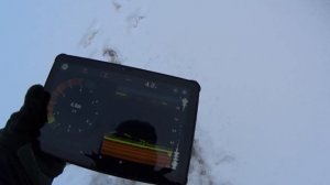 Проверка планшета и эхолота"Deeper" на рыбалке.