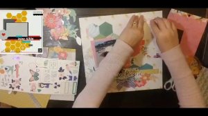 Stretch the sketch scrapbooking process video