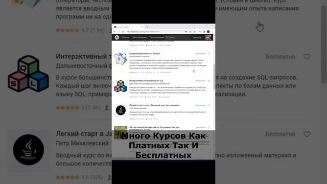 Лучший бесплатный ресурс для изучения программирования #python #питон #short #subscribe