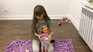 Кукла  Английский с Николеттой  Видео для детей  Nicoletta  Doll