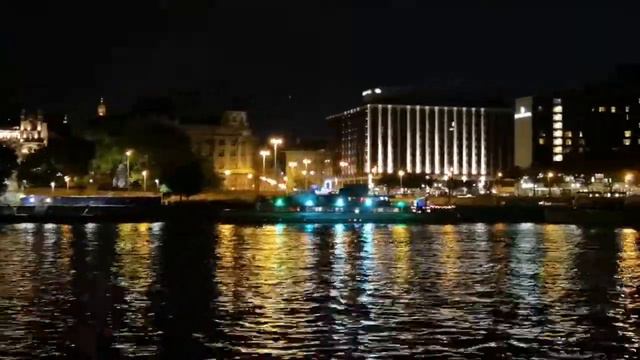 БУДАПЕШТ. Ночная прогулка по Дунаю, август 2021/Budapest, night Danube river cruise смотреть онлайн