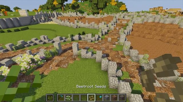 Minecraft: How To Build Amazing Farmland Fields & Trees смотреть онлайн