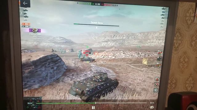 World of Tanks Blitz Мега эпический бой (рака)))