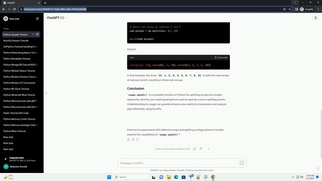 python np split смотреть онлайн