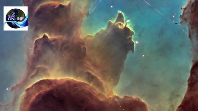 High Resolution "Pillars of Creation" One of the Most Amazing Video