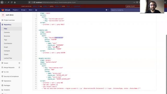 Vault PoC integration for CI/CD смотреть онлайн