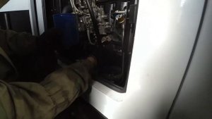 Как поменять масло у дизельного генератора "Исток"?