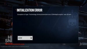 Hitman Sniper - The Shadows (Android) Initialization error problem 😔
