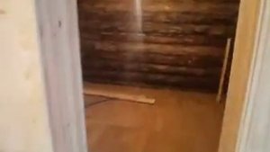 Шлифовка рубленой бани