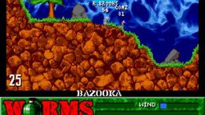 Worms (Sega Mega Drive) - Прохождение (LongPlay)