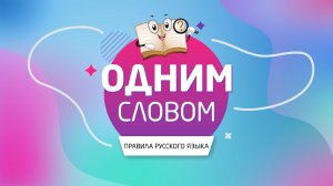 "ОДНИМ СЛОВОМ"! Блогер