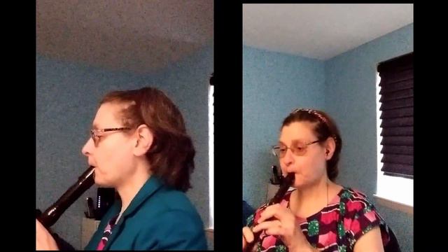 Angels We Have Heard on High recorder duet смотреть онлайн