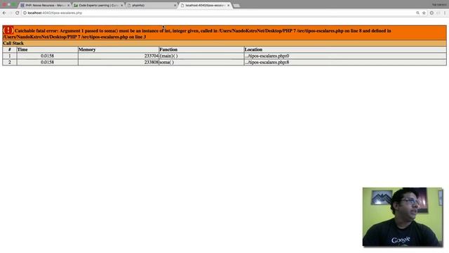 [PHP 7] - Tipos Escalares смотреть онлайн