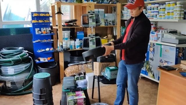 Аэрация пруда. Часть 3. Установка аэратора в пруд