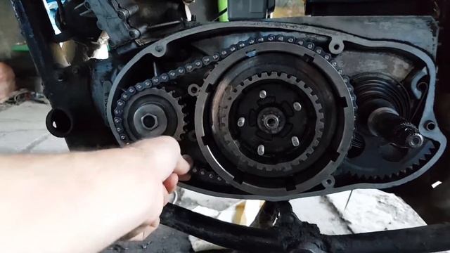 Иж планета 5 замена моторной цепи 2 часть смотреть онлайн