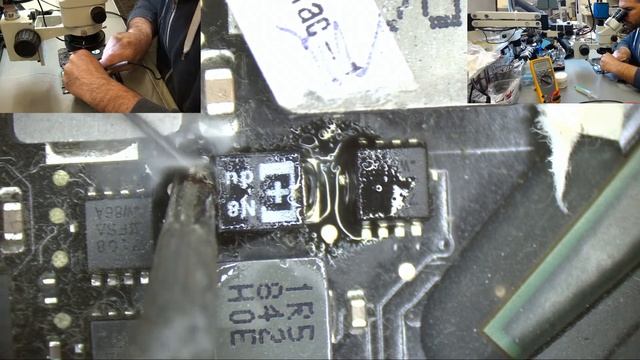 MacBook Pro 15 2008  820 2330   No Power   POWER ON ONLY WITH SMC RESET   Logic Board Repair смотреть онлайн