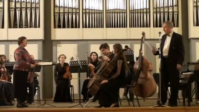 Владимир Мишле. Поздравление Камерному оркестру СГК.